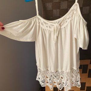 Boho crochet crop top